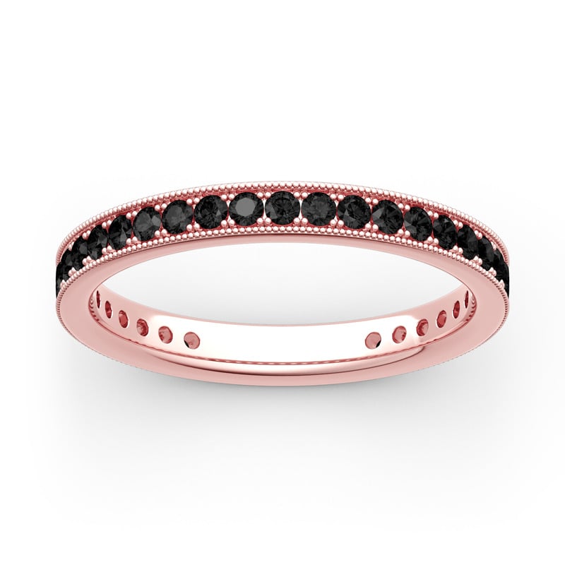 Jeulia Fedine Fidanzamento Veretta Con Moissanite In 10K 14K 18K Oro Platino