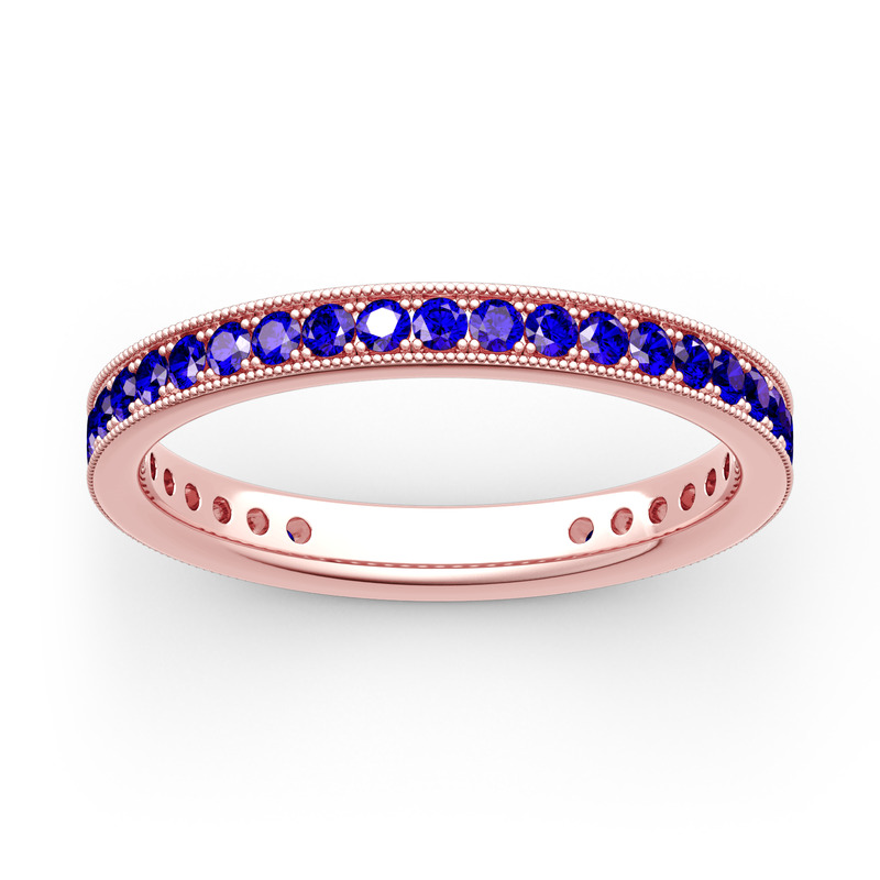 Jeulia Anillo 10K/14K/18K Oro De Eternidad En Oro
