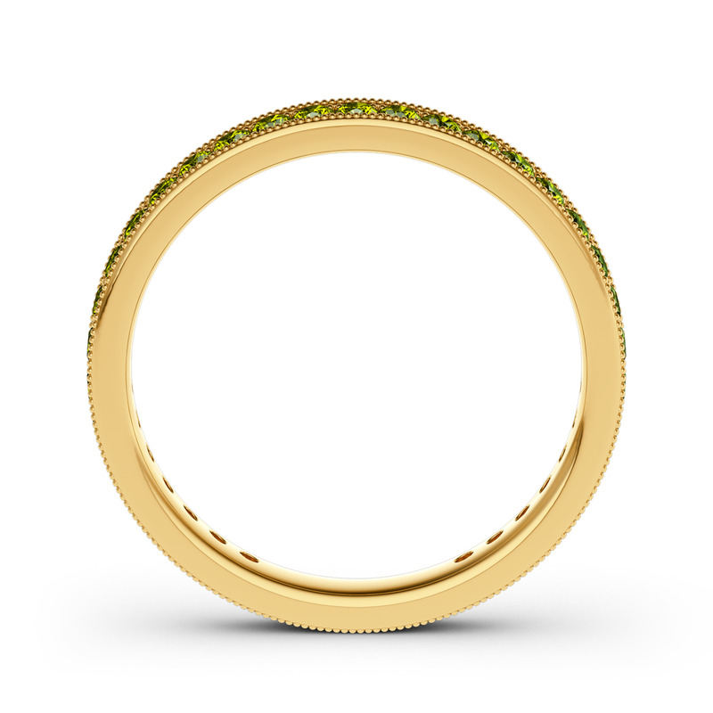 Jeulia Anillo 10K/14K/18K Oro De Eternidad En Oro