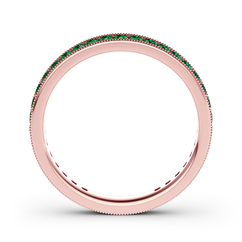 Jeulia Anillo 10K/14K/18K Oro De Eternidad En Oro