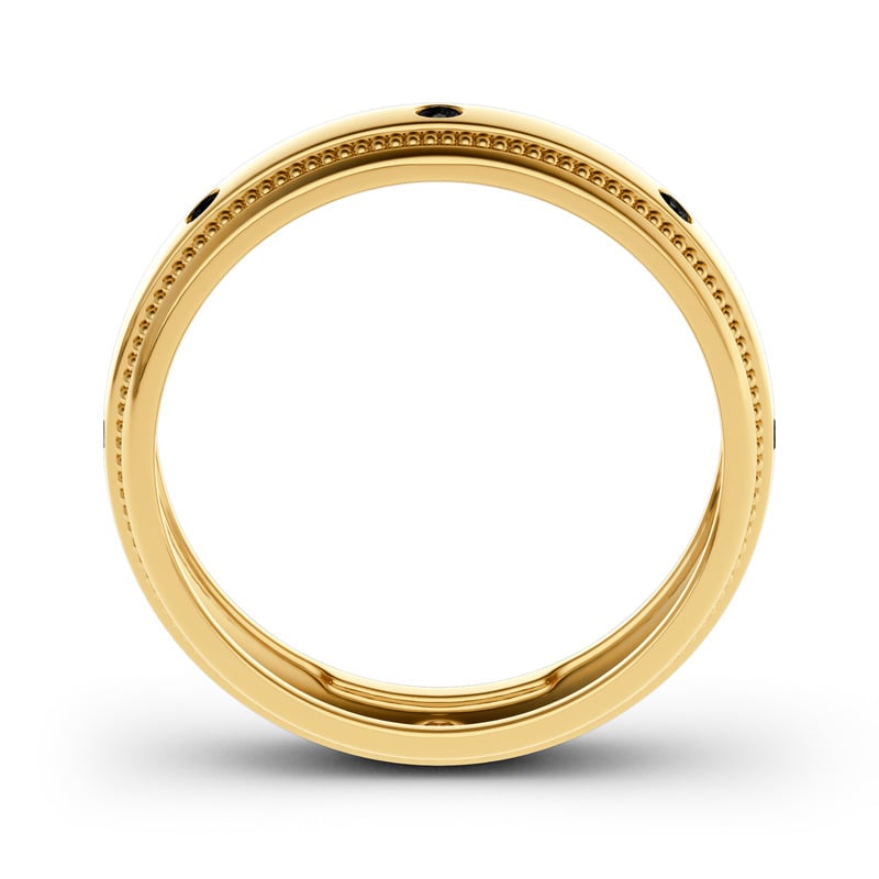 Jeulia Anello Moissanite 10K/14K/18K Oro Platino Da Uomo