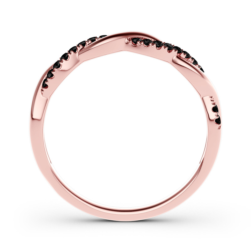 Jeulia Bague de Mariage Femme 10K/14K/18K Or Platine Moissanite Coupe Ronde Diamant Alliance Design