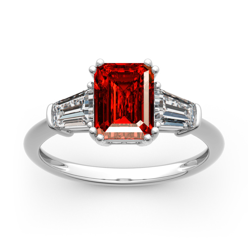Orecchino in argento Sterling 925 sintesi geometrica pietra di
