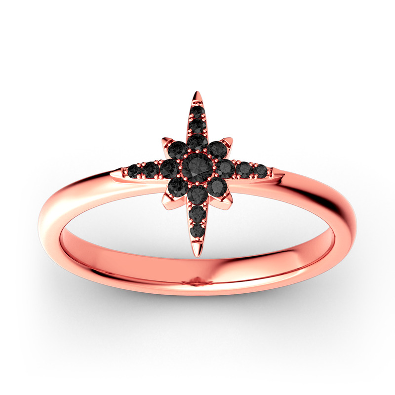 Star Ring (ピンキーリング可能)