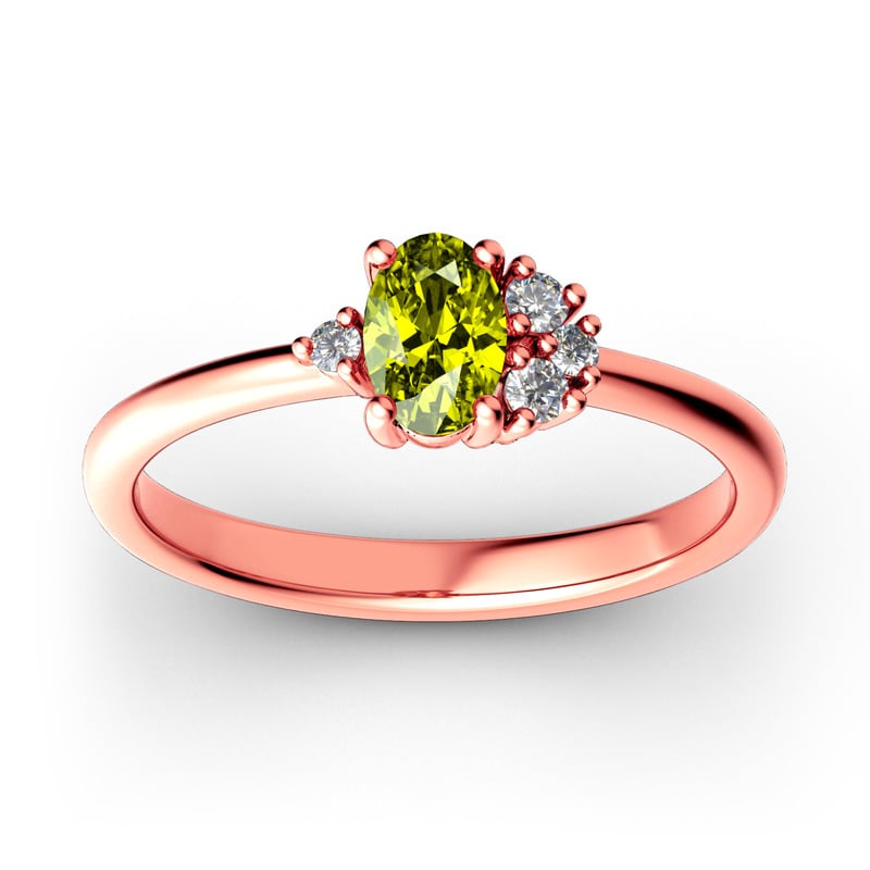 Jeulia Impilabile Anello A Grappolo In Argento Sterling Jeulia