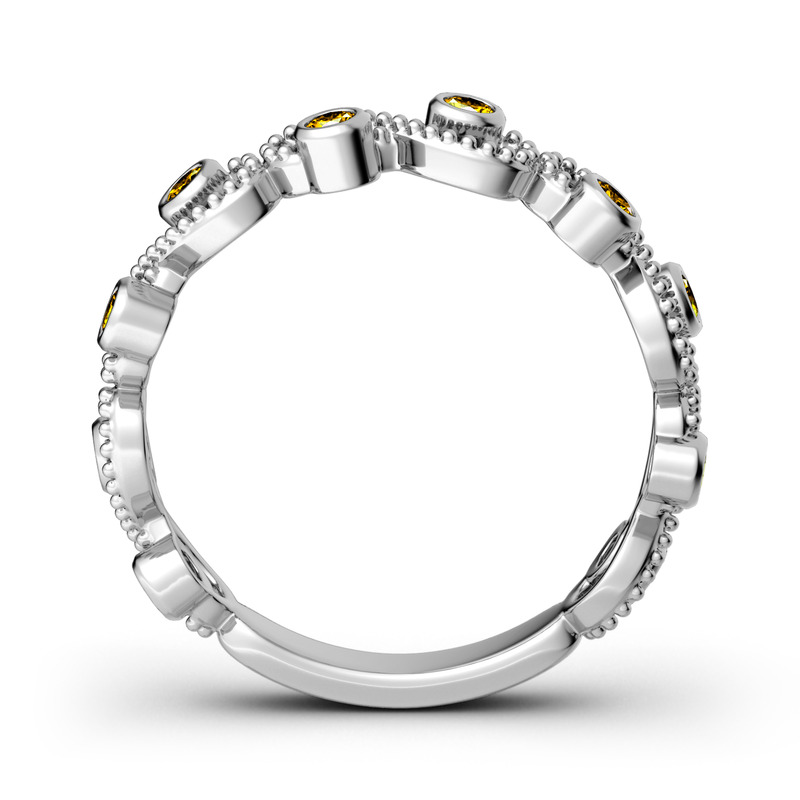 Jeulia Anillo Entrelazado Miigrain En Plata De Ley