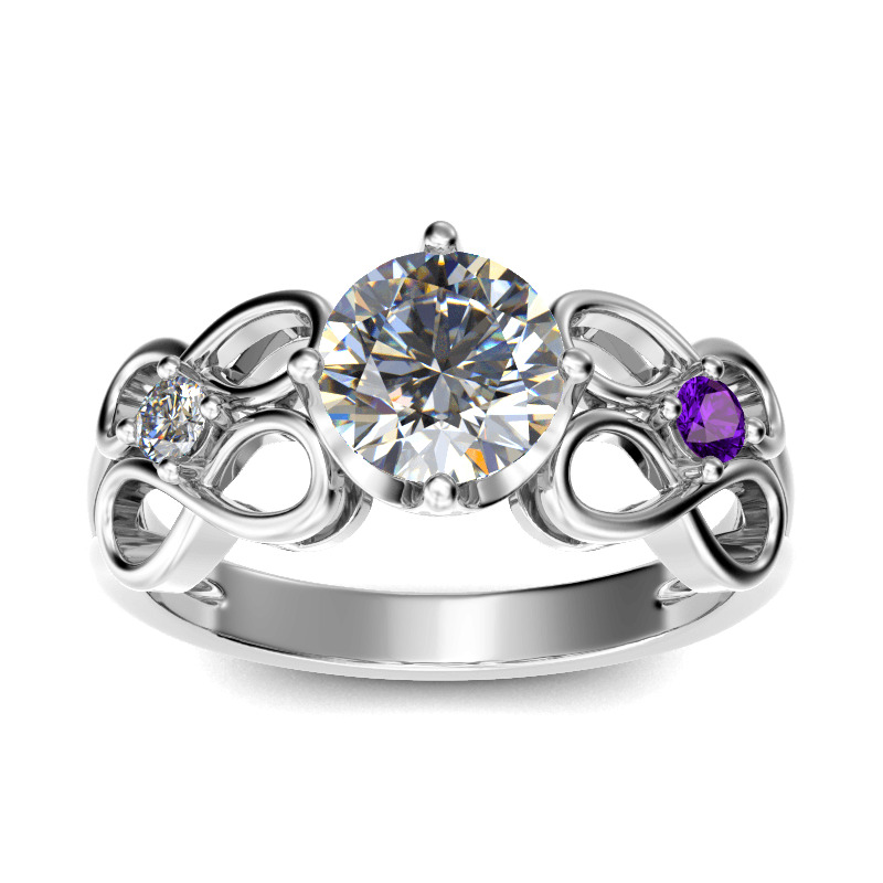 Jeulia infinity ring top
