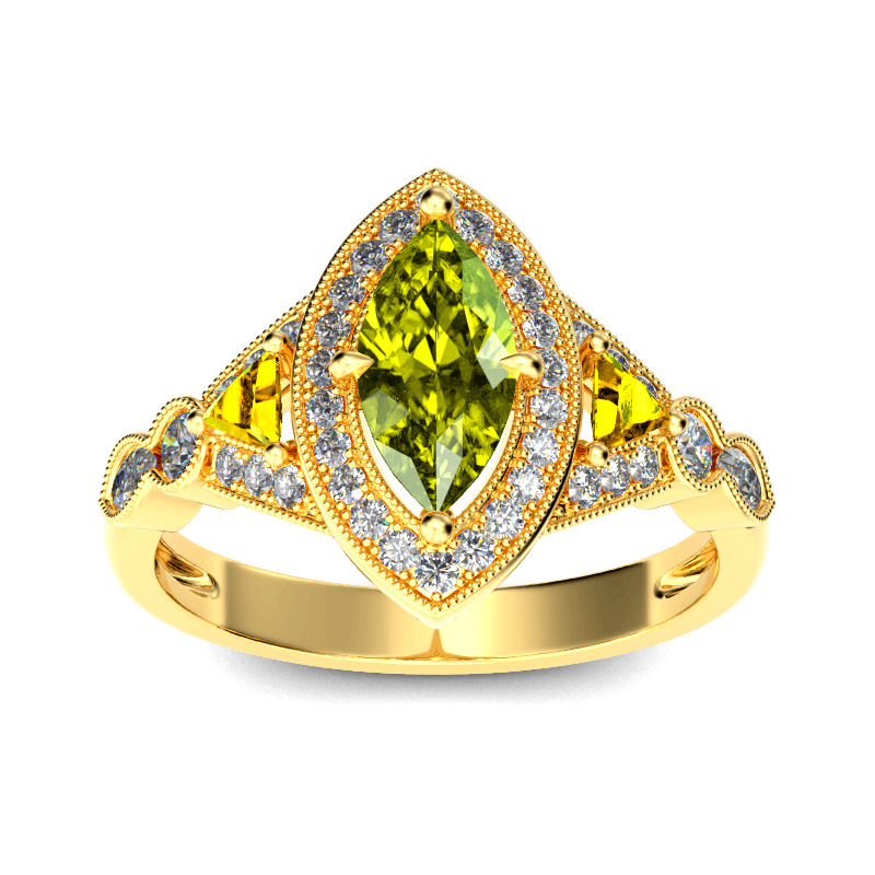 Jeulia Halo Marquise Cut Sterling Silver Ring Jeulia Halo Marquise Cut Sterling Silver Ring