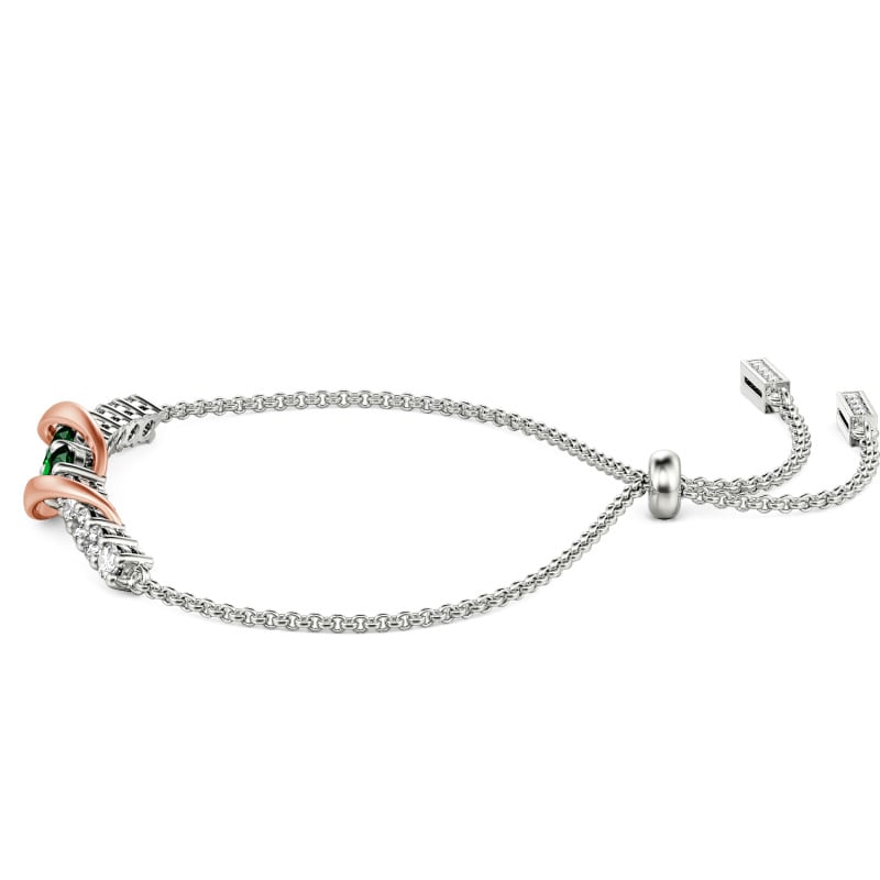 Jeulia Classic Never Apart Custom Bracelet