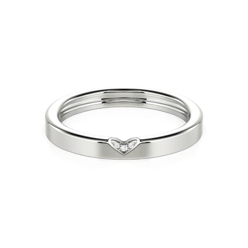 Jeulia Brushed Finish Custom Men's Wedding Band