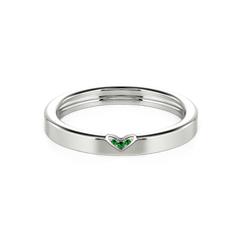 Jeulia Brushed Finish Custom Men's Wedding Band