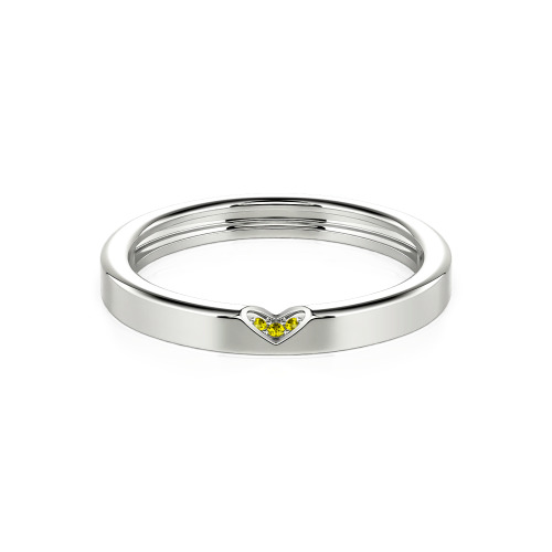 Jeulia Brushed Finish Custom Men's Wedding Band