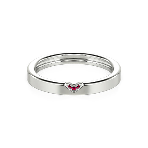 Jeulia Brushed Finish Custom Men's Wedding Band