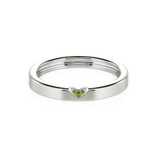 Jeulia Brushed Finish Custom Men's Wedding Band