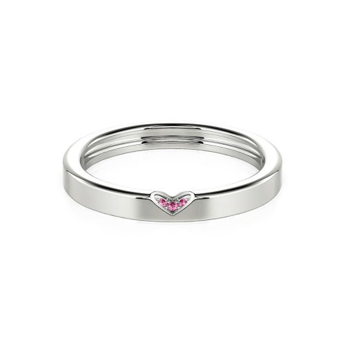 Jeulia Brushed Finish Custom Men's Wedding Band