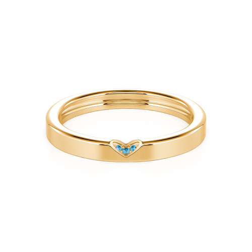 Jeulia Brushed Finish Custom Men's Wedding Band
