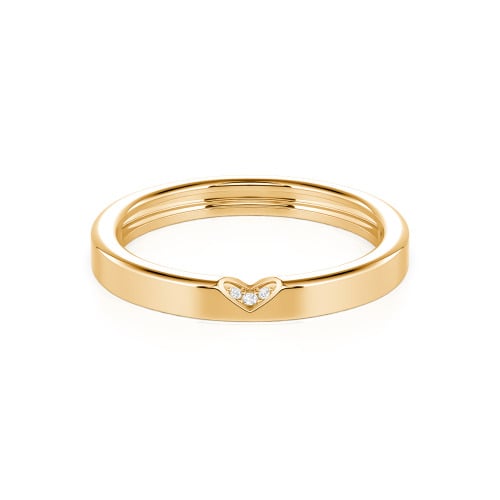 Jeulia Brushed Finish Custom Men's Wedding Band