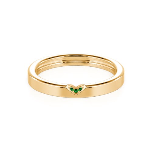Jeulia Brushed Finish Custom Men's Wedding Band