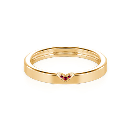 Jeulia Brushed Finish Custom Men's Wedding Band