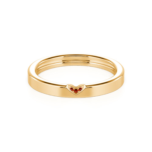 Jeulia Brushed Finish Custom Men's Wedding Band
