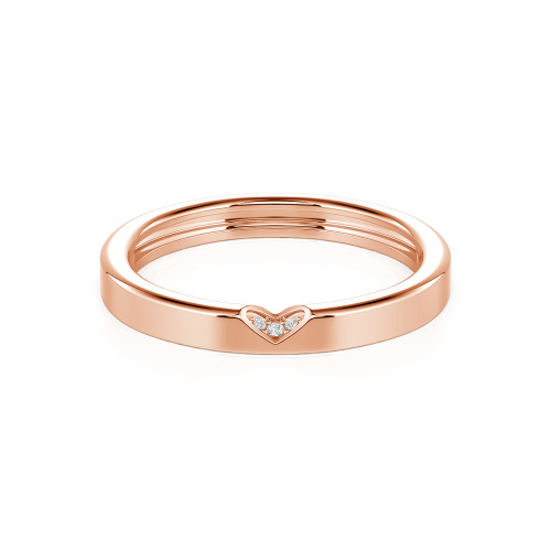 Jeulia Brushed Finish Custom Men's Wedding Band