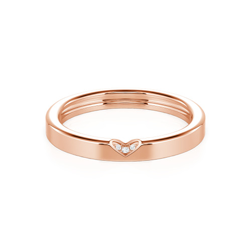 Jeulia Brushed Finish Custom Men's Wedding Band