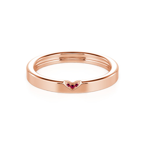 Jeulia Brushed Finish Custom Men's Wedding Band