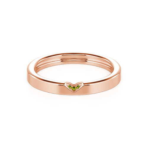 Jeulia Brushed Finish Custom Men's Wedding Band