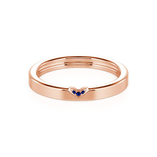 Jeulia Brushed Finish Custom Men's Wedding Band