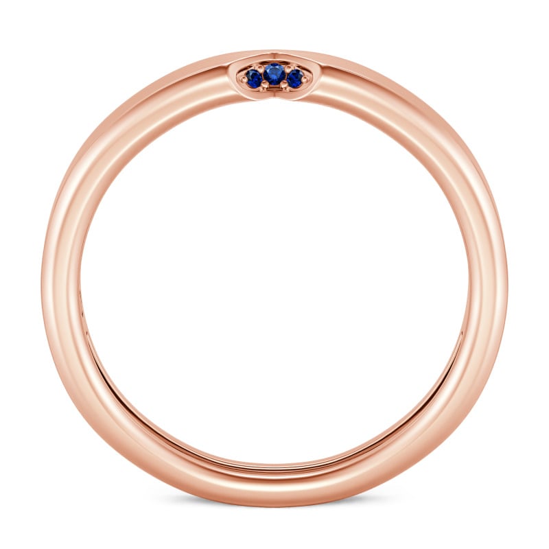 Jeulia Fede Nuziale Uomo Personalizzata Finitura Spazzolata