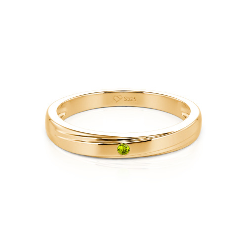 Jeulia Custom Men's Diagonal Wave Wedding Band 10K/14K/18K Gold & Platinum