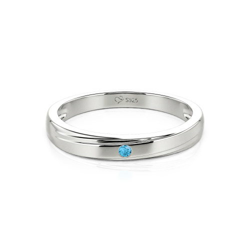 Jeulia Custom Men's Diagonal Wave Wedding Band 10K/14K/18K Gold & Platinum