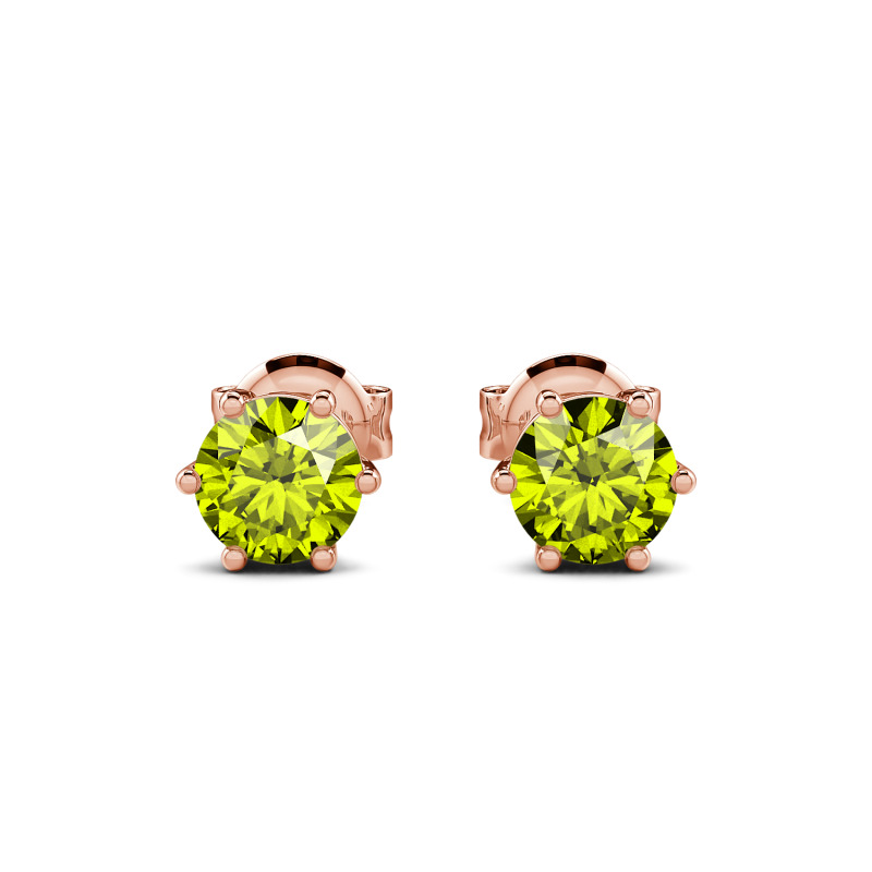 Jeulia シンプル クラウン シルバー スタッド ピアス