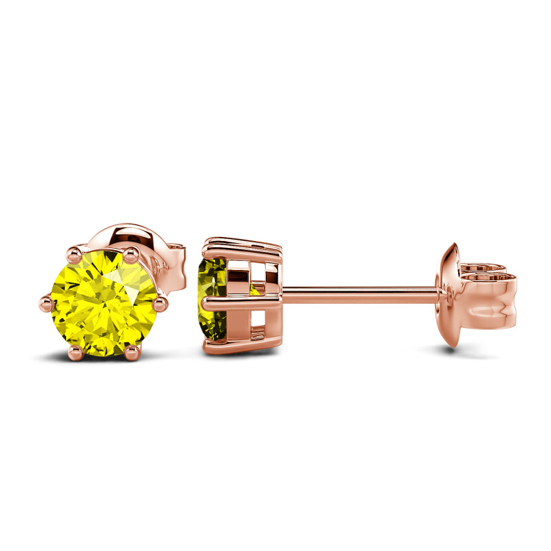 Jeulia Boucles d'oreilles Simple Couronne Personnalisé Argent Sterling