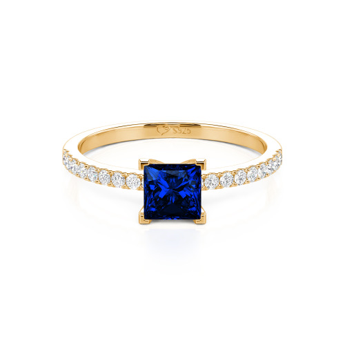 Jeulia Princess Cut Ring