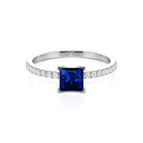 Jeulia Princess Cut Ring