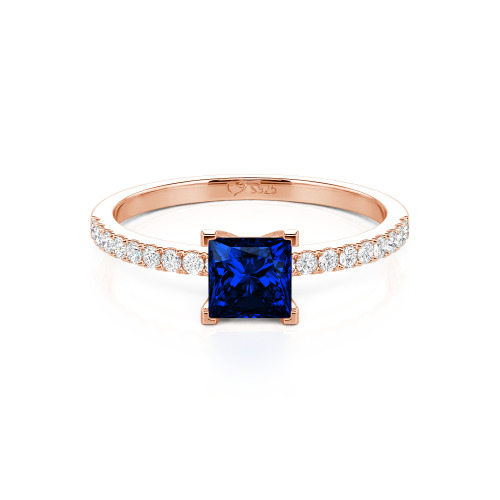 Jeulia Princess Cut Ring