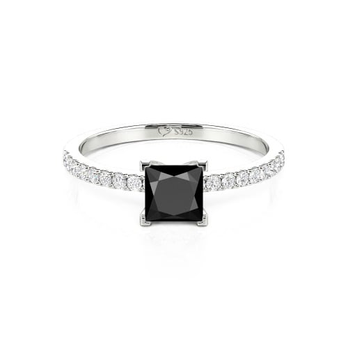 Jeulia Princess Cut Ring