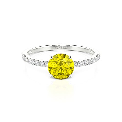 Jeulia Round Cut Ring