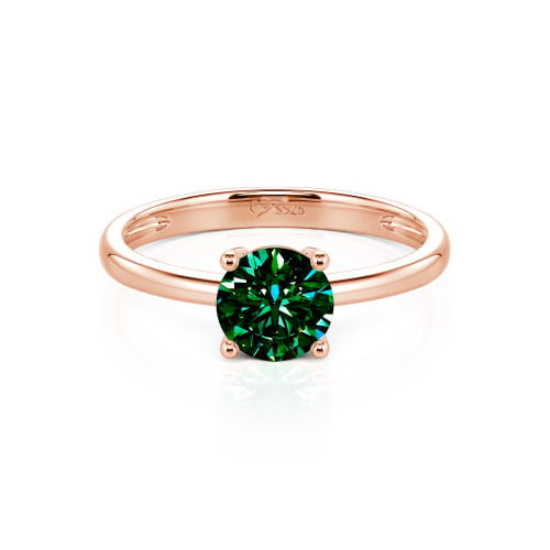 Jeulia Round Cut Solitaire Ring