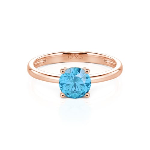 Jeulia Round Cut Solitaire Ring