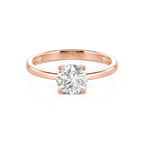 Jeulia Round Cut Solitaire Ring