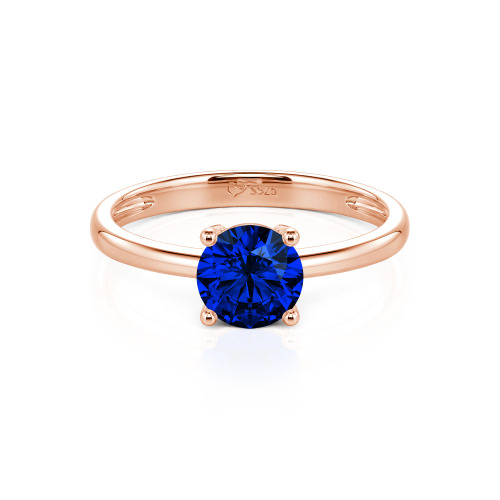 Jeulia Round Cut Solitaire Ring