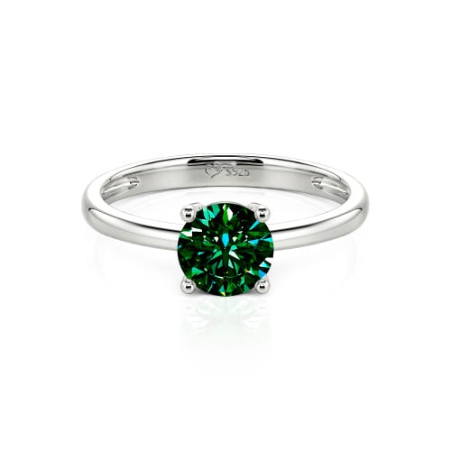 Jeulia Round Cut Solitaire Ring