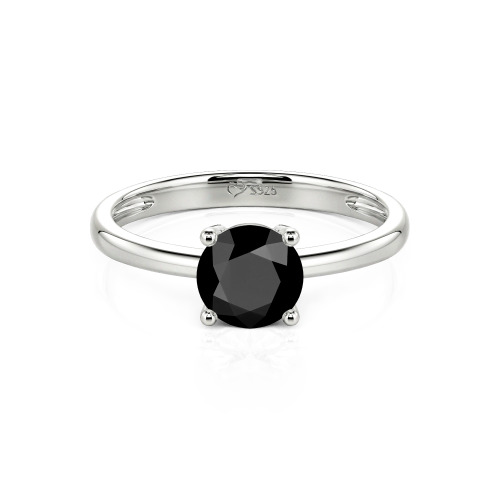 Jeulia Round Cut Solitaire Ring