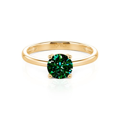 Jeulia Round Cut Solitaire Ring