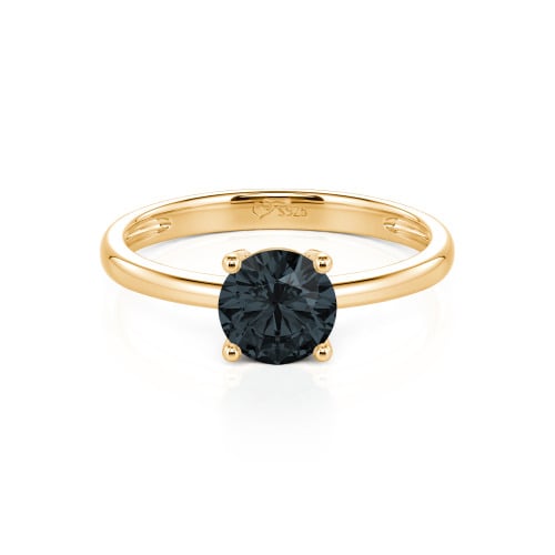 Jeulia Round Cut Solitaire Ring