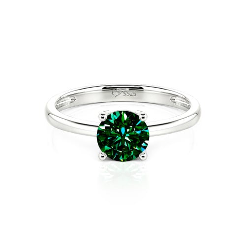 Jeulia Round Cut Solitaire Ring