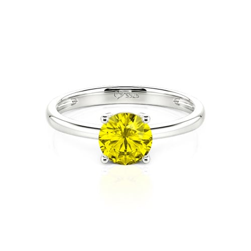 Jeulia Round Cut Solitaire Ring