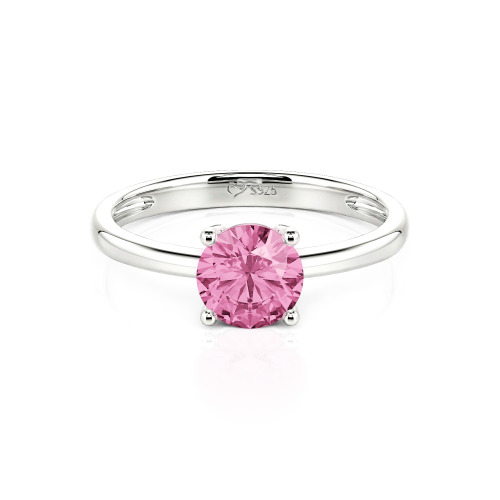 Jeulia Round Cut Solitaire Ring